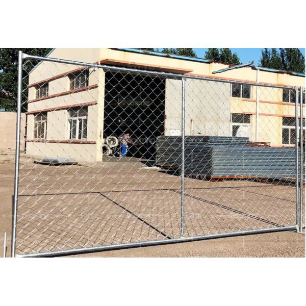 Vinyl Coated 6x10 Feet Temp Construction Fence