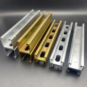 Buy cheap Customized Zinc Plated Back to Back Strut Channel product