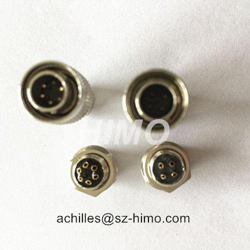high quality 4 pin Hirose chassis mount Connector Substitute (HR10A-7P-4P)
