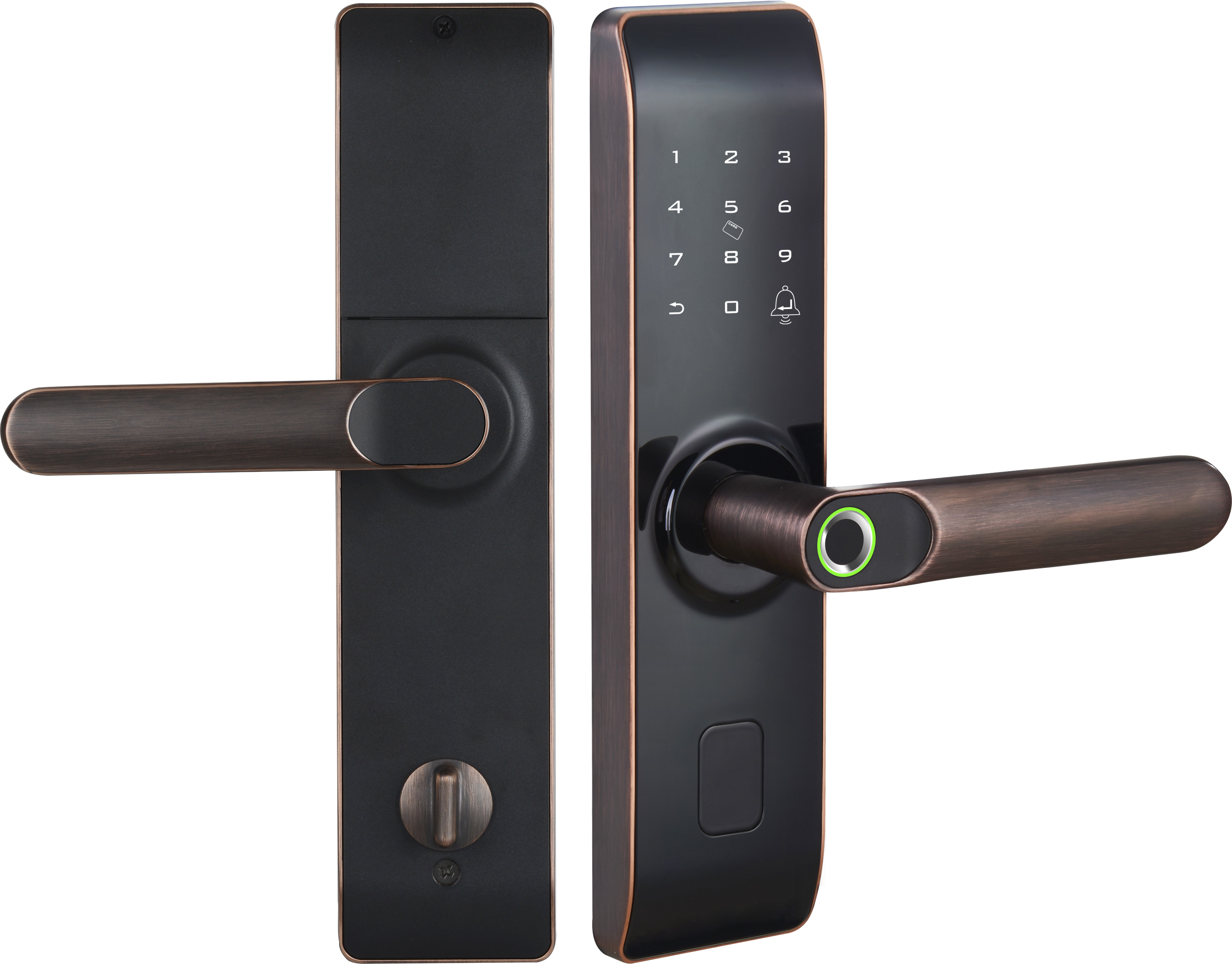 Buy cheap Micro USB Intelligent Door Lock IML Tuya Fingerprint Lock product