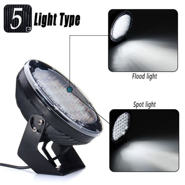 Die Cast Aluminum Housing 9 Inch Round LED Offroad Lights