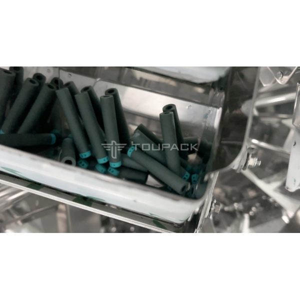 Automatic Plastics And Hardware Packaging Machine With 14 10 Head Multihead Weigher