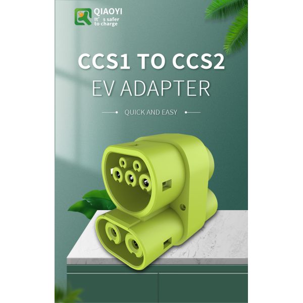 250kw 250A CCS1 to CCS2 EV Connector Fast Charging DC Charging Adapter for Green Energy Electric Vehicle Charging Solutions