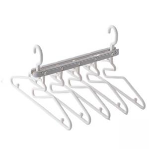 China Houseware Space Saving Plastic Folding Hanger Drying Racks For Clothes on sale