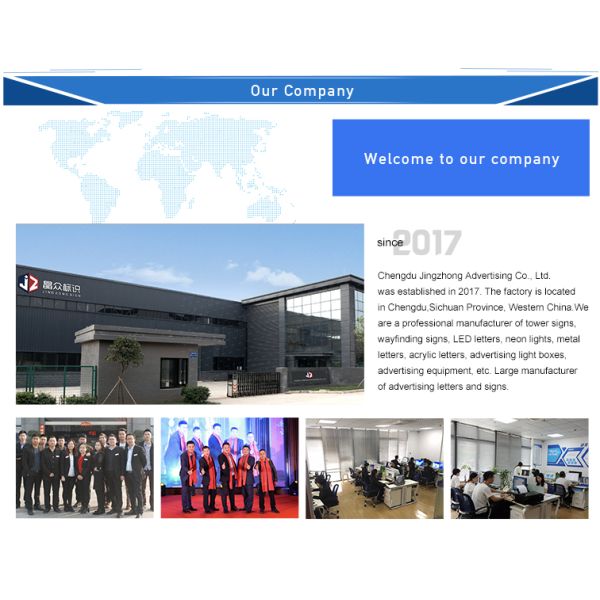 Logo Custom Made Neon Letter Signs Low Consumption for Wall