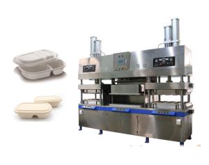Buy cheap Oil Proof Pulp Molding Machine To Produce Clamshell Box product