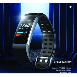 Buy cheap PPG ECG Replaceable Straps Smart Fitness Band product