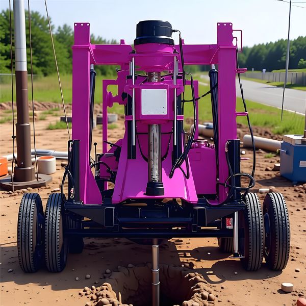 Hydraulic Core Drilling Rig Gold Mining Exploration Drilling Equipment Robust Diesel Core Drilling Rig