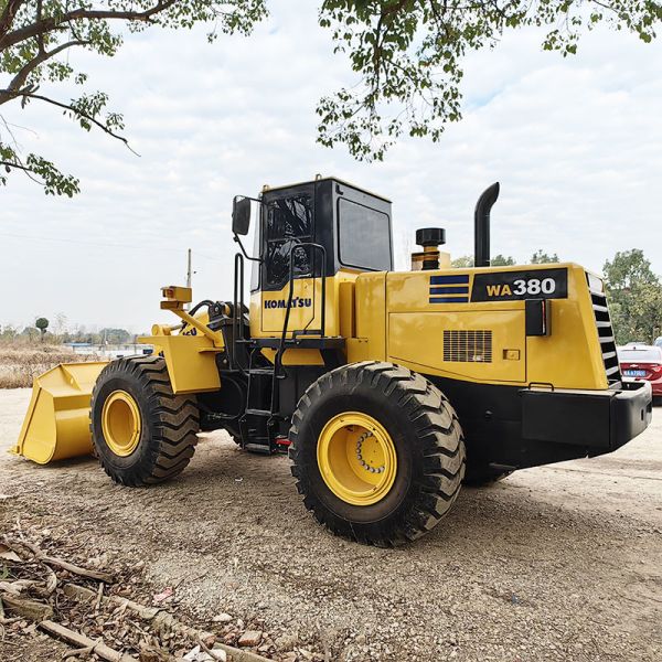 2nd Hand Front End Wheel 380 Komatsu Loader 16 Ton Hydraulic
