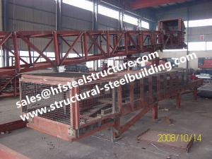 China SGS Industrial Steel Buildings For Towers Chutes Conveyor Frame / Material Handling Equipment on sale