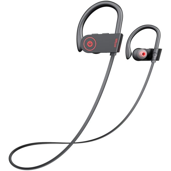 Bluetooth Headphones Wireless Earbuds IPX7 Waterproof Sports Earphones Mic HD Stereo Sweatproof in-Ear Earbuds