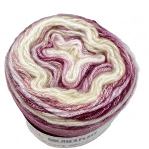 China Dyed Flag Yarn Crochet Cotton Acrylic Blend Yarn Hand Knitting on sale
