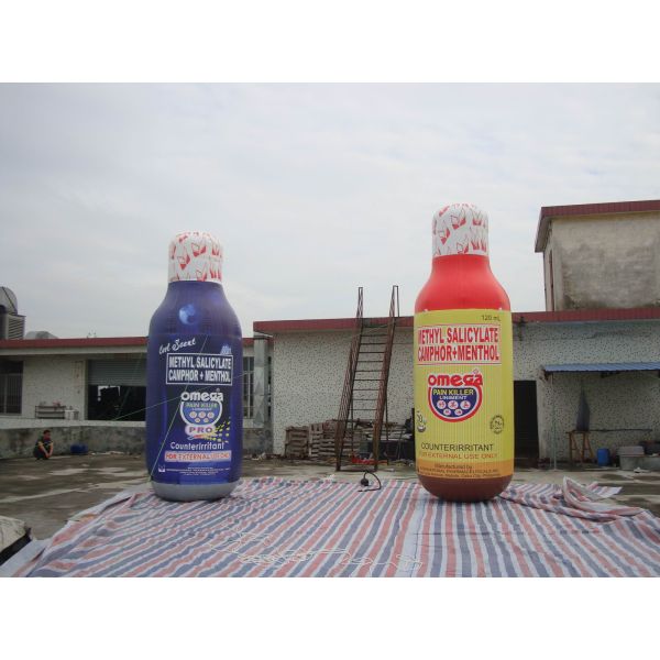 Quality Custum Inflatable Bottles / Can For Promptional for sale