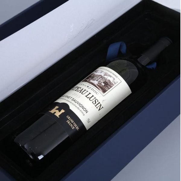 Luxurious 4c Offset Printing Wine Packaging Box