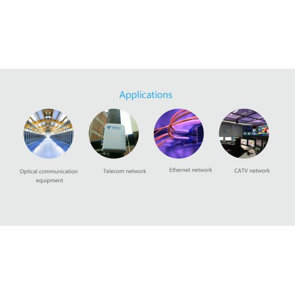 Dust Proof Fiber Optical Adapter LC Internal Single Shutter Adapter