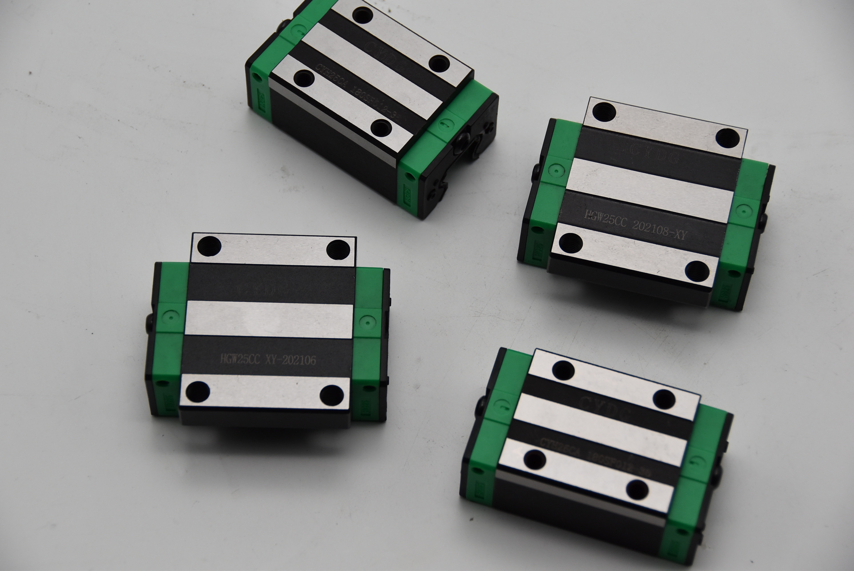 CNC Aluminum Linear Guide Rails And Blocks Carriage HGR35