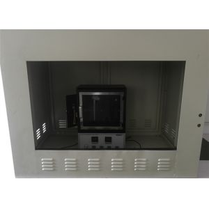 Burning Flammability Testing Labs , Fire Test Chamber Facility Smoke Emission