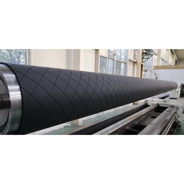 High Hardness Lightweight Corrosion Resistant Carbon Fiber Roller for Plastic Film Applications