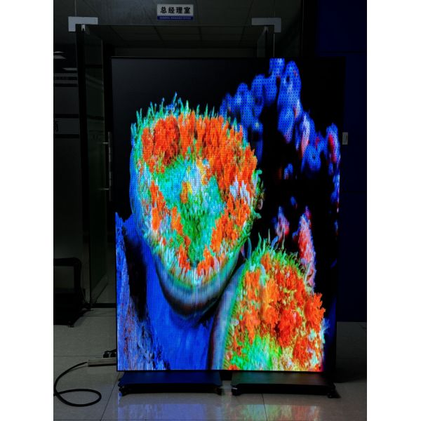 Slim And Lightweight Creative LED Display P2.5mm Indoor LED Poster Display