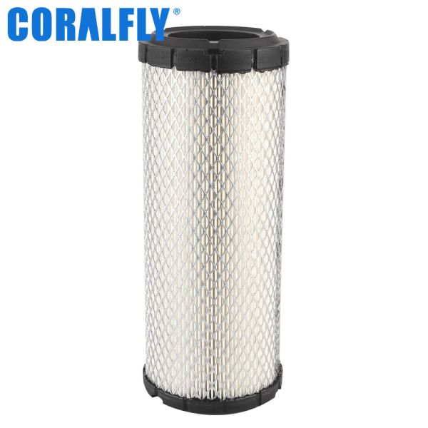 99.9% Efficiency Diesel Engine Air Filter Fleetguard Af25551 Cross Reference