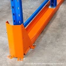 Pallet Rack Forklift Ground Guard Rails Of Rack Safety Product