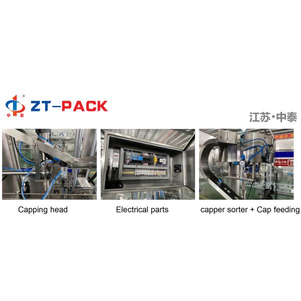 Pneumatic Screw Single Head Drum Capping Machine for Lubricant Oil Plastic PET Drum