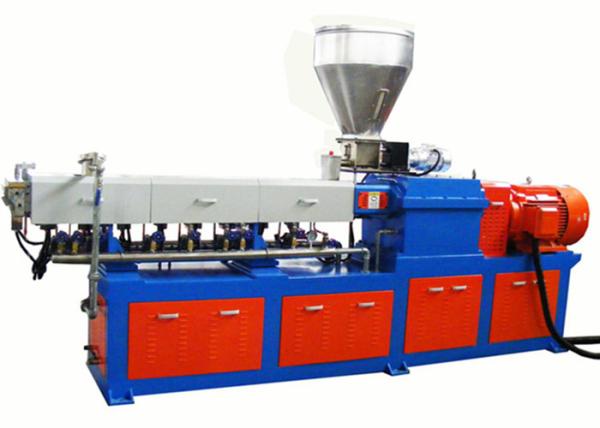 Quality Color Masterbatch Conical Twin Screw Extruder Machine Pp Pe Masterbatch Granulator for sale