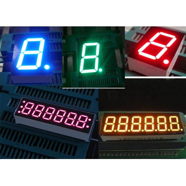 Industrial Equipment 1 Digit 7 Segment Display 1.0 inch 10 pins