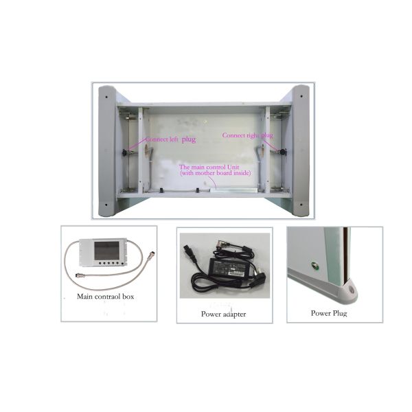 Security Walk Through Metal Detector With Self - Diagonal And Auto - Calibration