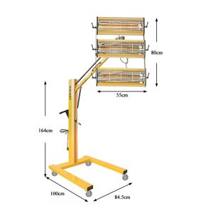 Buy cheap Classic Infrared Paint Baking Lamp Car Paint Baking Lamp product