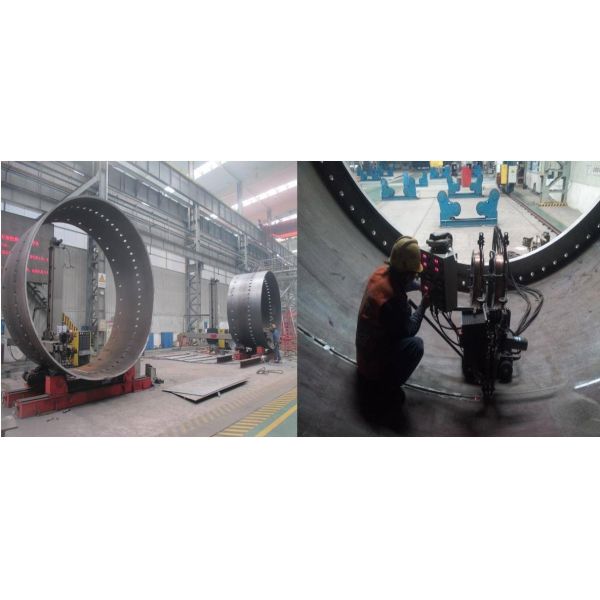 Pile Foundation Transition Large Part Machining Offshore Wind Turbine Carbon Steel