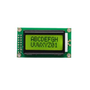 Buy cheap STN Yellow Green Character LCD Module ISO9001:2008 / ROHS Certificated product