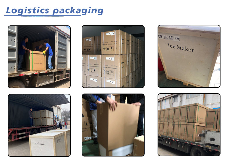 ICB-500 Commercial Block Ice Making Machine 500 kg Per Day Capacity Ice Block Making Equipment for Fishing Industry