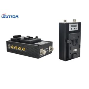 Buy cheap 300-4400MHz Manpack Analog Video Transmitter , Analog Transmitter And Receiver product