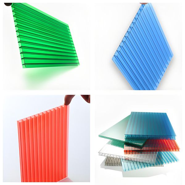 High Performance 16mm Four Layer Polycarbonate Sheet Multi-Wall Design For Thermal Insulation And Impact Resistance