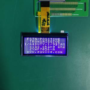 Buy cheap Monochrome LCD Display 240x128 DFSTN Transmissive Character LCD Module Screen product