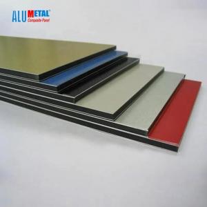 China 4mm PVDF Aluminum Composite Panel For Outdoor Applications on sale
