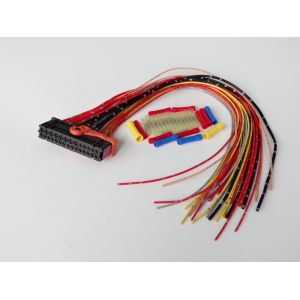 Plug Socket Auto Electrical Wiring Harness 12V Docking Connector