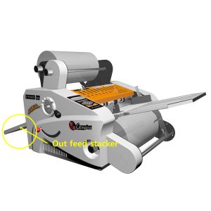 Automatic Feeder Roll Laminating Machine With Two Heating Roller