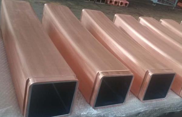 square shape copper mould tube，moq1pc