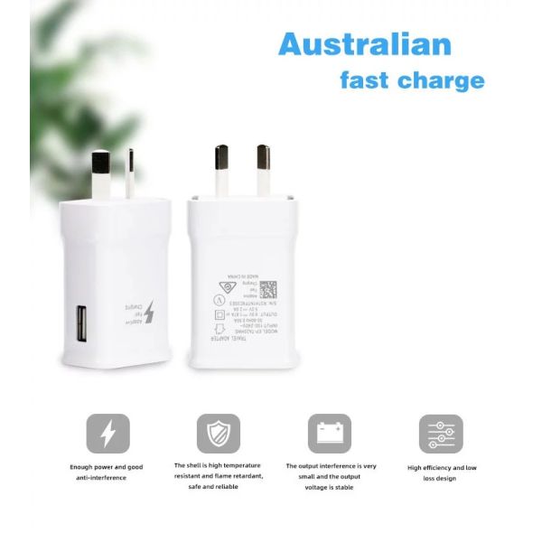 For Samsung 10w Usb Wall Charger Austrialia Plug 2.1amp Cell Phone Power Adapters