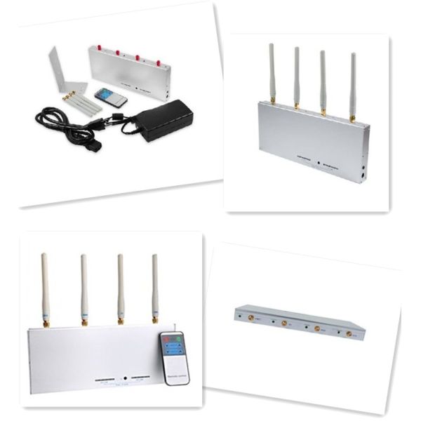 3G / GSM Desktop Remote Control Cellphone Jammer / Blocker EST-505A