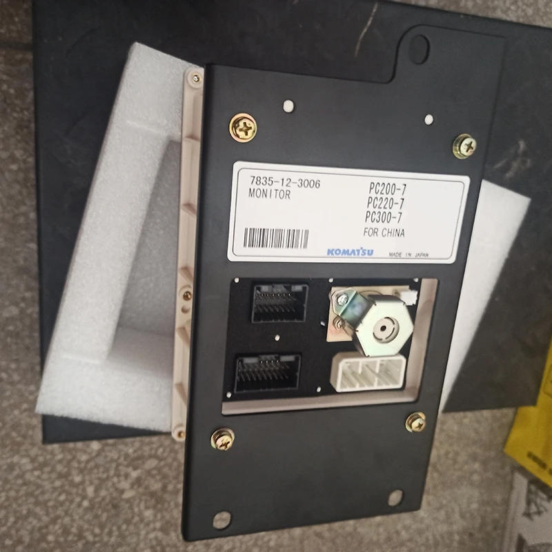 LCD Monitor Display Panel 7835-12-3006 7835123006 for Komatsu PC200-7 PC220-7 PC300-7 Excavator Spare Parts