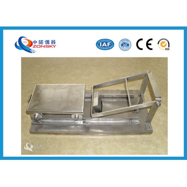 38 MM Flame Height Flammability Testing Equipment For Automobile Interior Material