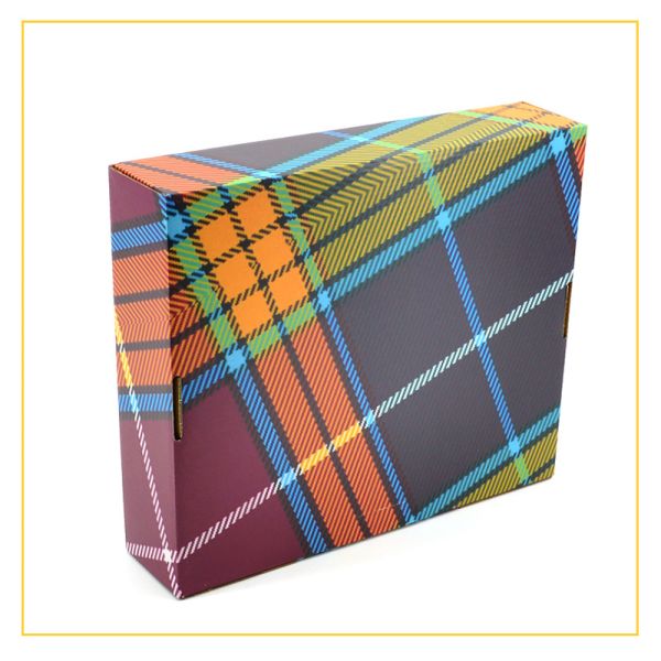 Stable Cardboard Corrugated Gift Box For Shipping Shoes Stackable