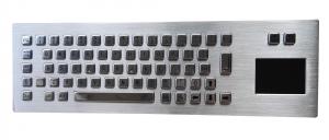 Buy cheap Spanish IP65 kiosk panel mount industrial keyboard by stainless steel product