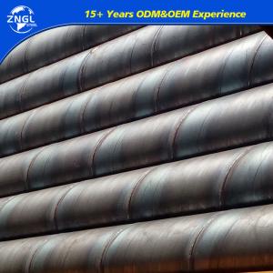 Buy cheap Technique ERW 36 Inch Large Diameter Galvanized Steel Spiral Corrugated Culvert Pipe product