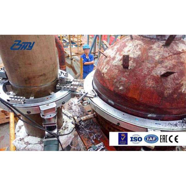 High Precision Automatic Beveling and Cutting Tool Lightweight Machine OD Mounted