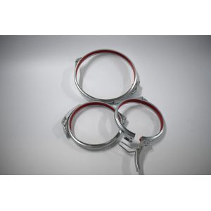 Buy cheap Custom Pipe Quick Release Clamps With Handle Mechanical Equipment Deepdrawing product