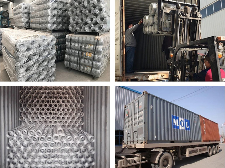 2.5mm Wire Hinged Joint Galvanized 1.2m High Agricultural Fencing